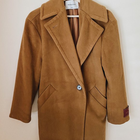 Aritzia Jackets & Blazers - Aritzia Babaton 100% Virgin Wool Coat (Lined)